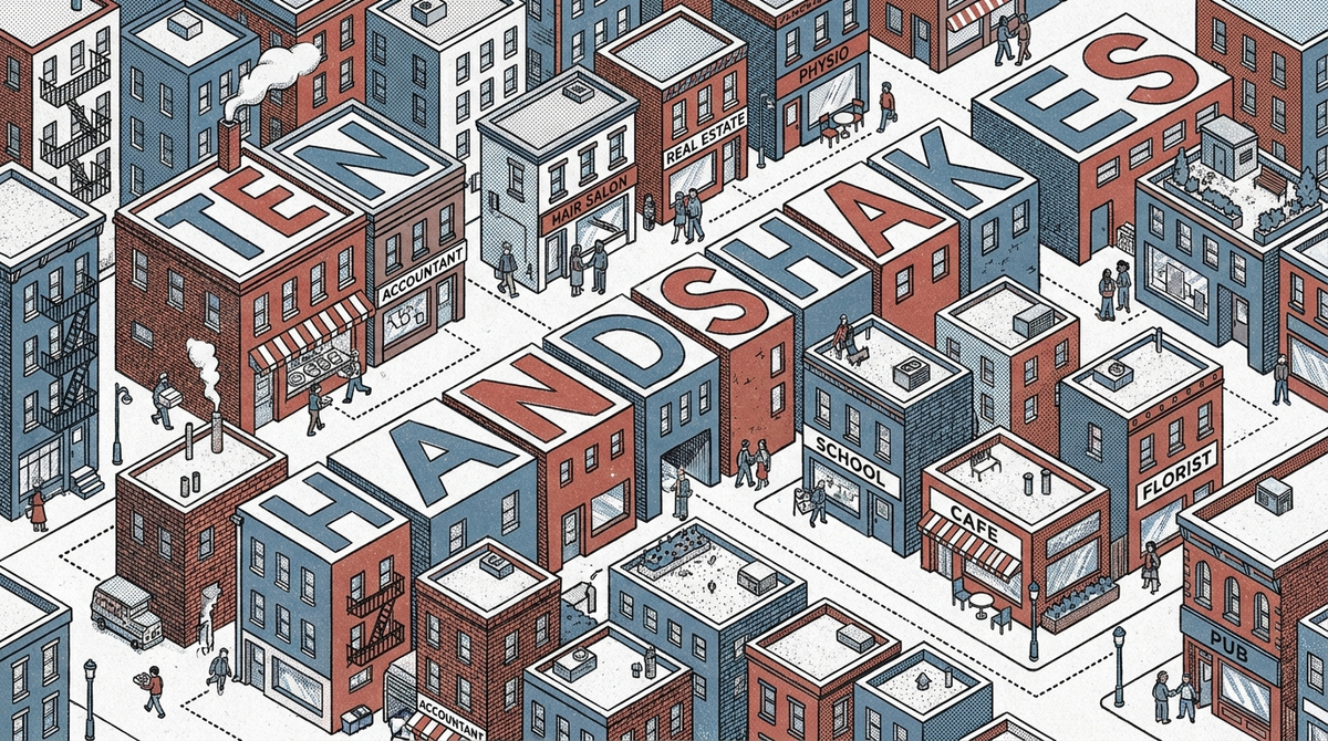 Issue #1 — Ten Handshakes