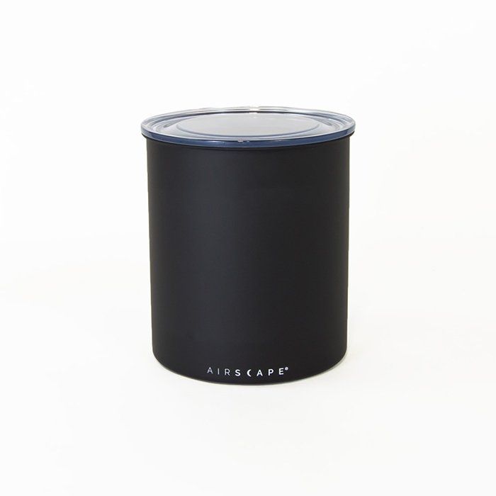 Airscape Kilo coffee canister with inner vacuum lid