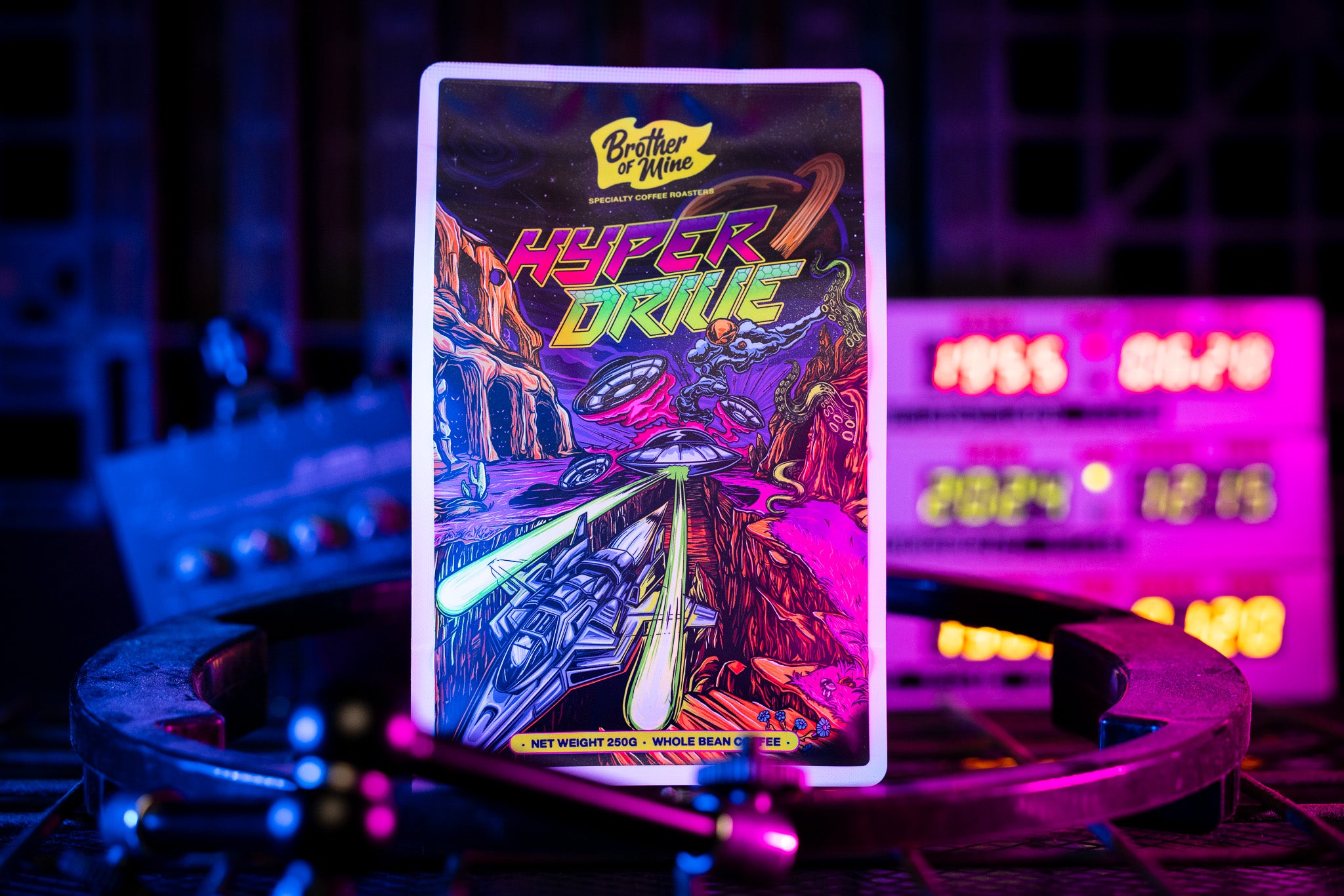 Hyperdrive 250g bag of brother of mine coffee